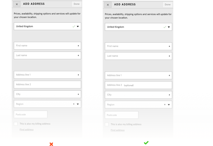 Human-readable error messaging on a form field
