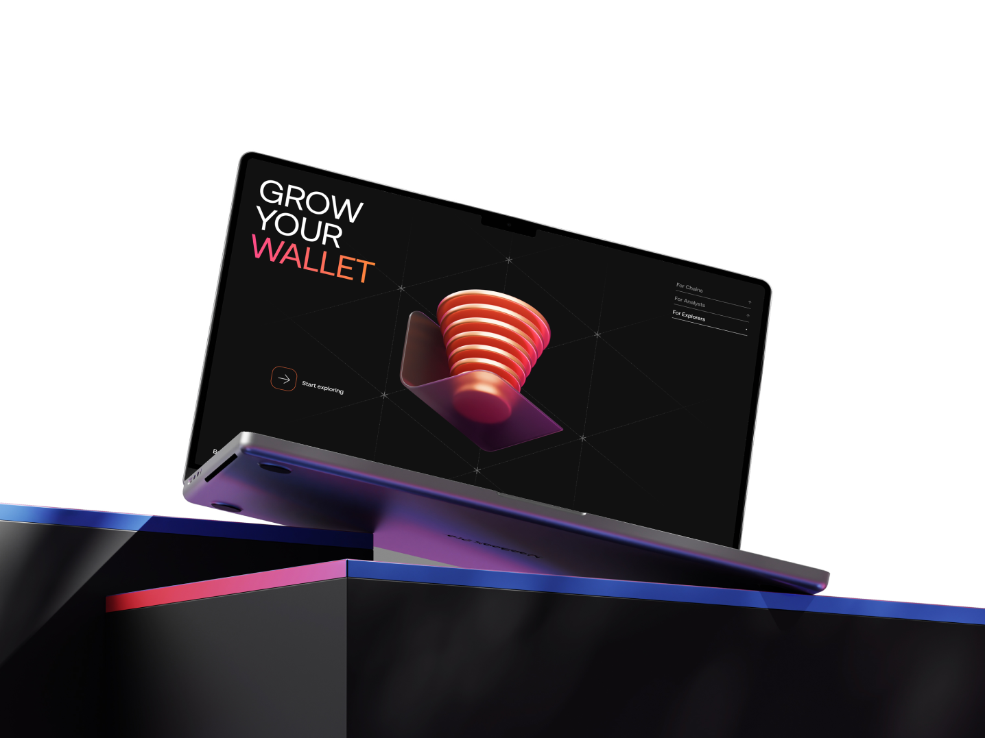 Flipside Crypto Earn platform — redesigned across desktop and mobile