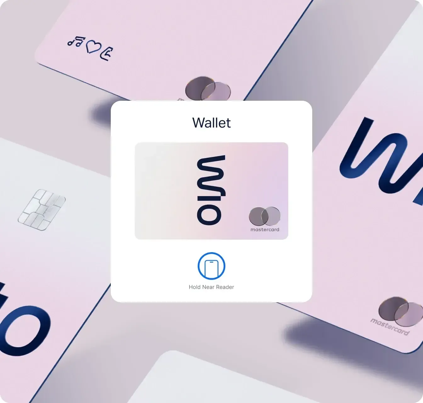 Wallet — add the Wio card, tap to pay