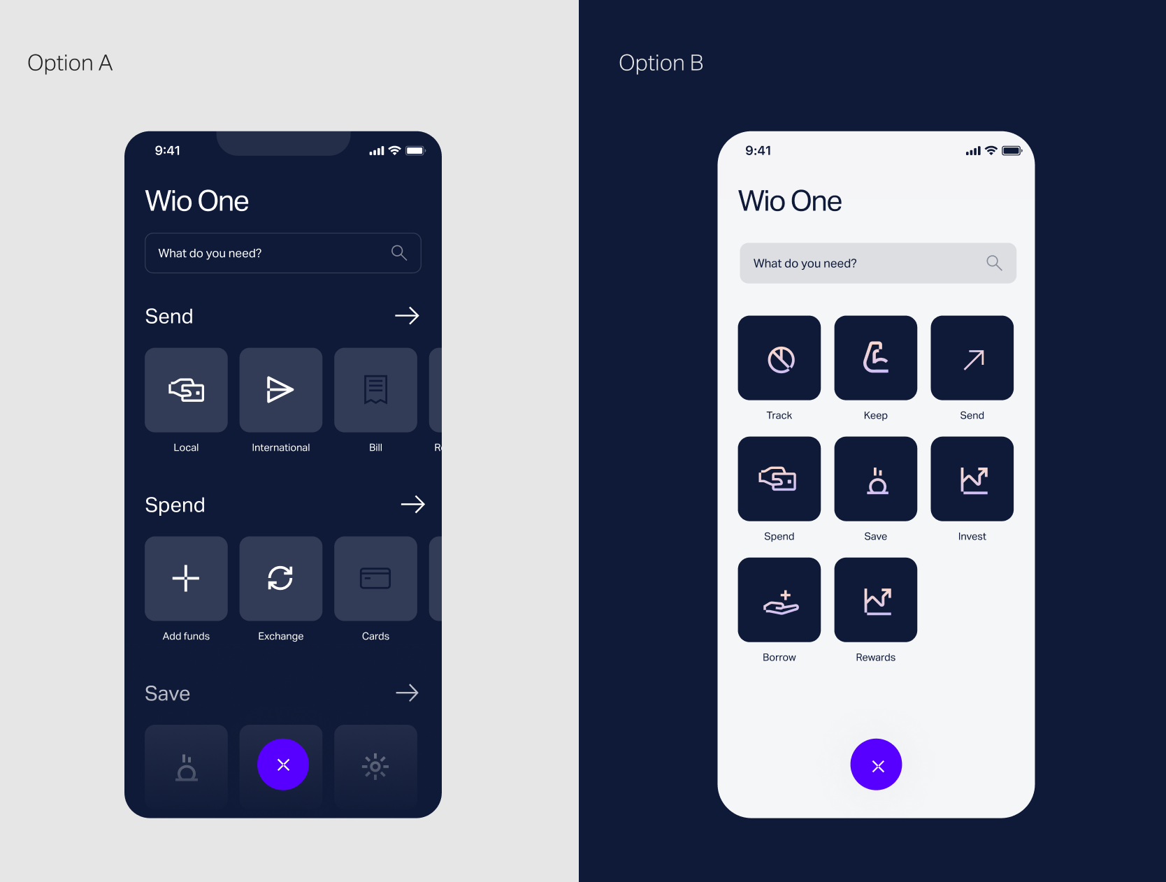 Design exploration — interface style and execution
